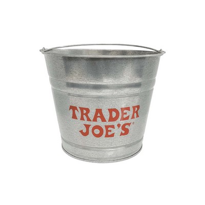 10 Quart Galvanized Metal Bucket