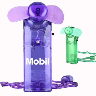 Portable Handy Fan w/Lanyard (Shorter Prod Time)