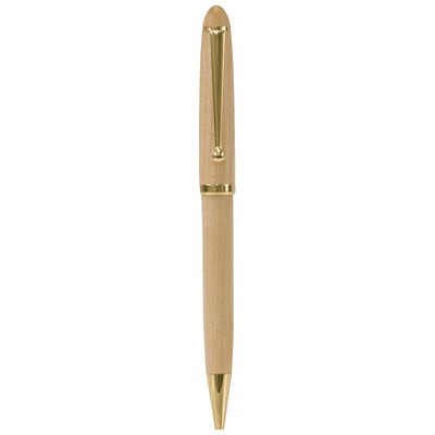 Wide Maple Ballpoint Pen