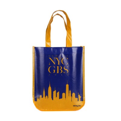 Shiny Laminated Non-Woven Shopping Tote Bag