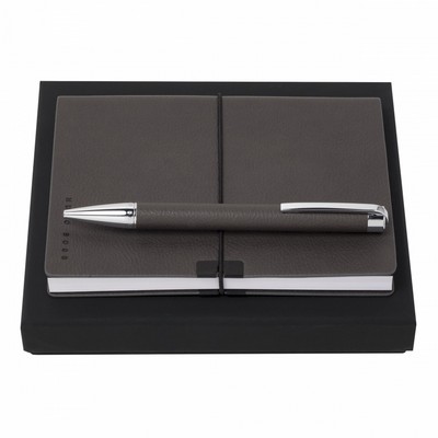 Set Storyline Dark Grey (ballpoint pen & note pad A6)