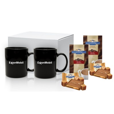 Cocoa & Chocolate Gift Mug Set