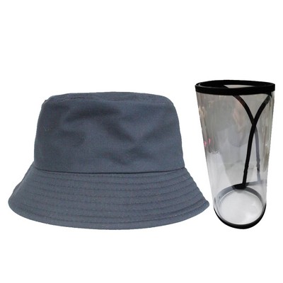 Bucket Hat With Face Shield