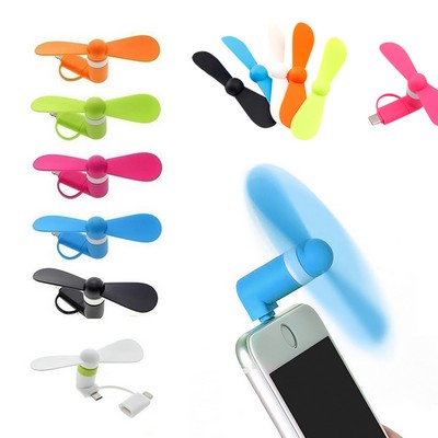 Portable Phone Mini Fan