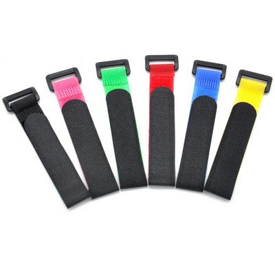 Velcro Reusable Fastening Cable Straps with Buckle