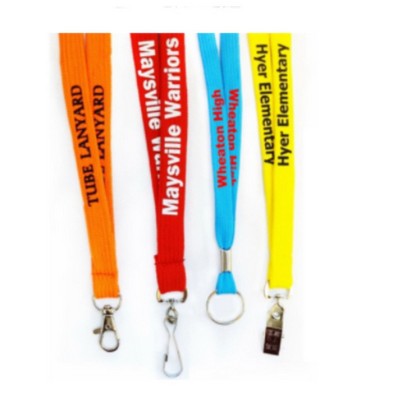 5-Days Rush Tube Lanyards 1/2"