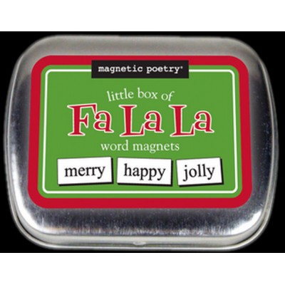 Magnetic Poetry - Little Box of Word Magnets - Fa La La