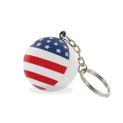 Custom Ball Stress Reliever Key Tag