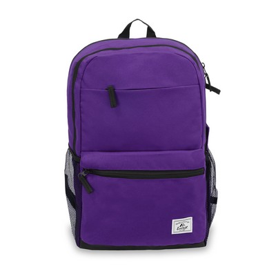 Everest Modern Laptop Backpack, Dark Purple