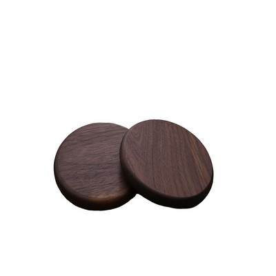 Flat Style Black Walnut Coaster