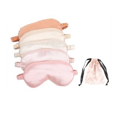 Soft Sleep Eye Night Blindfold Mask With Bag