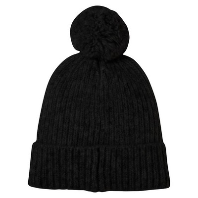 Swap-A-Pom Knit Beanie