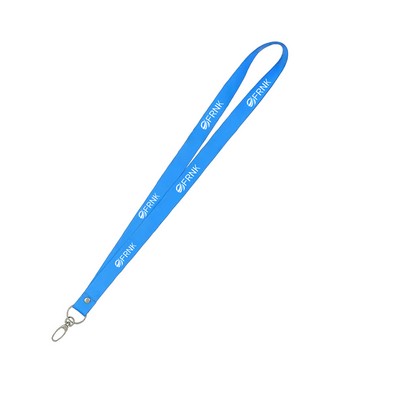 3/4" Dye Sublimation Color Lanyard