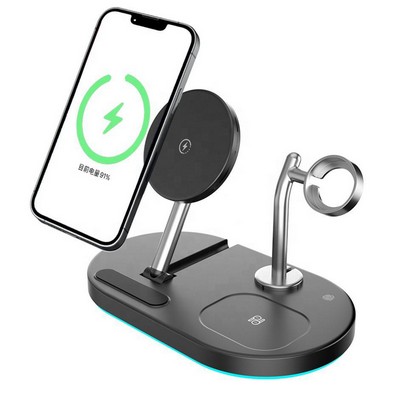 15W 4 in 1 Folding Wireless Charging Stand