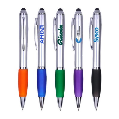 Classic Silver Stylus Ballpoint Pen