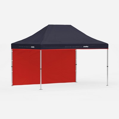 Pop up Tent 15 ft Full Wall 2-sided Printing - Plain (Not Customized)