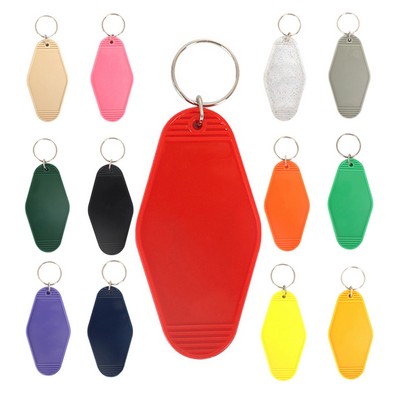 Diamond Plastic Hotel Key Tags