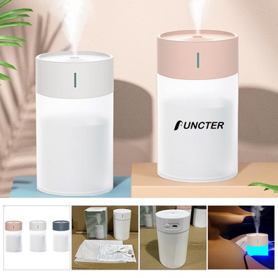 260ml Mini Portable USB Humidifier Cool Mist Humidifier W/Night Light For Bedroom Travel Office Home