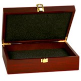 12 1/4" x 8 1/4" x 3 1/2" Rosewood Finish Gift Box