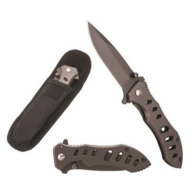 GunmetalTactical Folding Knife