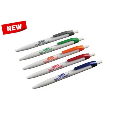 Plastic Click Top Ball Point Pen