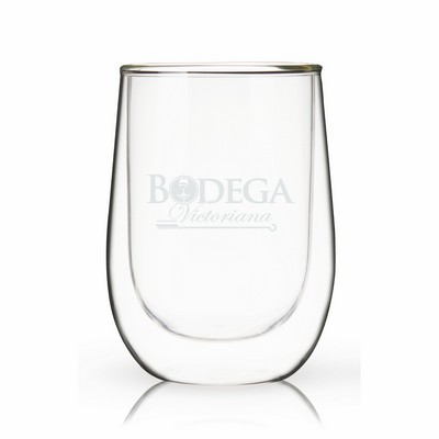 True® Double Walled Wine Glass