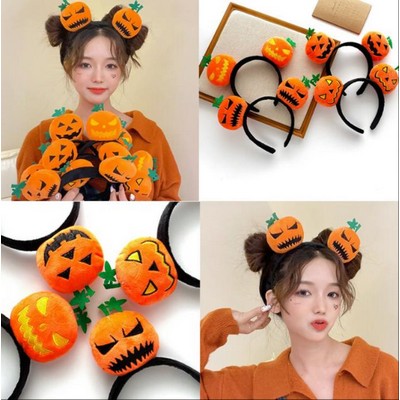 Halloween Jack-o '-lantern Headband