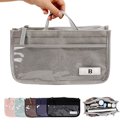 Portable multifunctional makeup bag