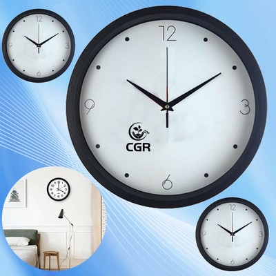 Economical 12" Round Wall Clock