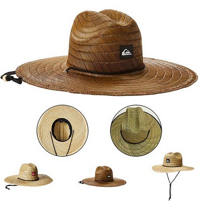 Classic Straw Lifeguard Hat