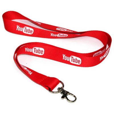 1" Polyester Lanyard