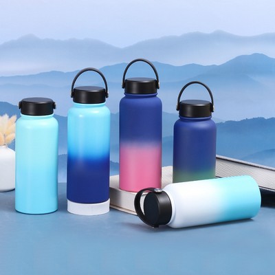 20oz Sports Bottles with Carrying Handle Vacuum Gradient