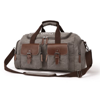 Versatile Cotton Canvas Travel Bag