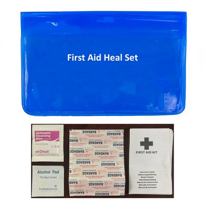 First Aid Kit 7 Piece With Vinyl Pouch