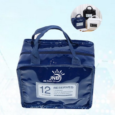 Insulated Lunch Bag Reusable Lunch Bags Travel Waterproof Thermal Lunch Case Tote Box with Zipper