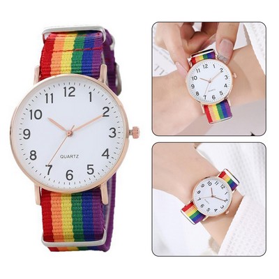 Rainbow Strap Watch