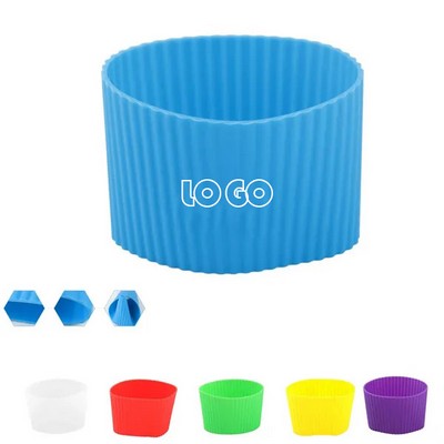 Grip-Enhancing Silicone Cup Holder