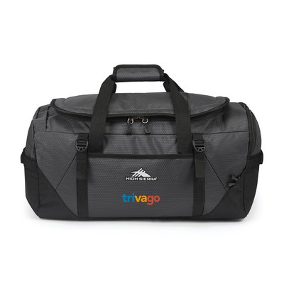 High Sierra® Fairlead Convertible Duffel - Mercury-Black