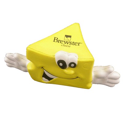 Cartoon Cheese Man Stress Ball