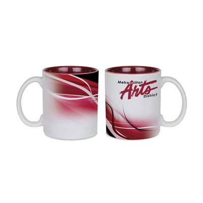 11 Oz. Ceramic Two Tone Mug Closeout