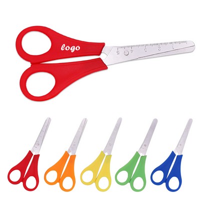 Safety Blunt Student Scissors With Scale