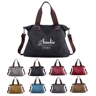 Women's Canvas Vintage Shoulder Bag