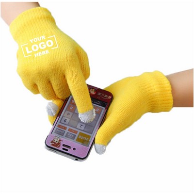 Touchscreen Knit Gloves