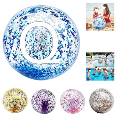 Inflatable Sequin Beach Ball