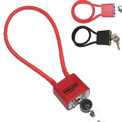 Combination Cable Padlock for Secure Locking