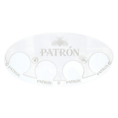 Round Acrylic Shot Tray