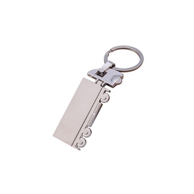 Zinc Alloy Truck Keychain Charm