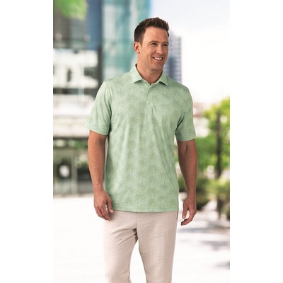 Paragon Charleston Performance Palm Print Polo