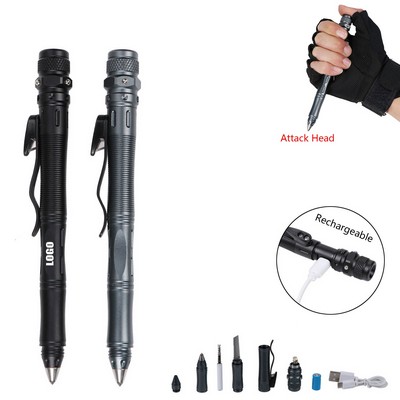 Tactical Pen With Belt Cutter