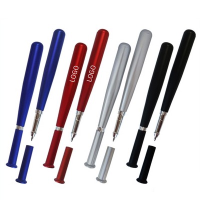 Elegant Aluminum Baseball Collector's Pen